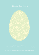 The Egg Flat Invitation